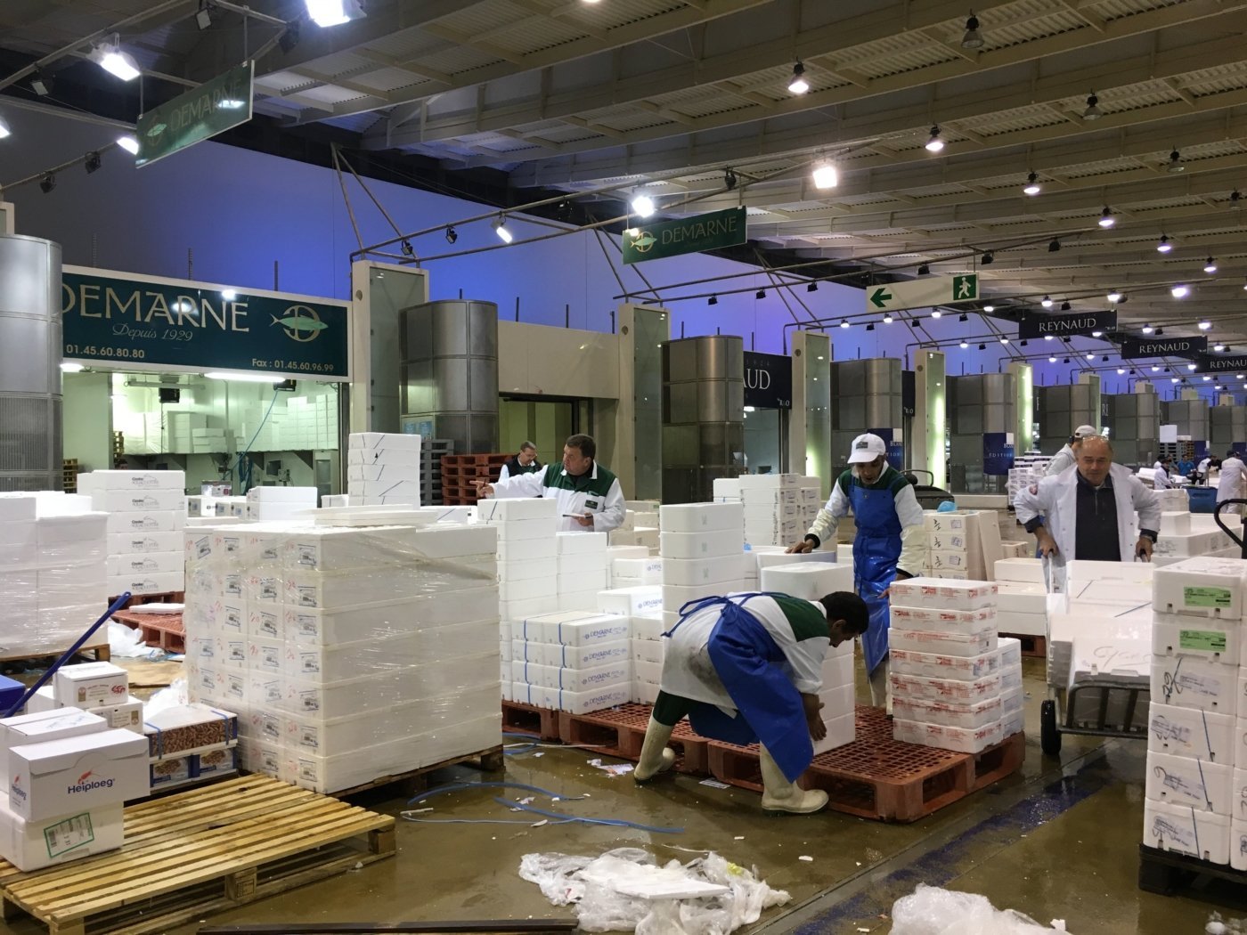 Visite du Marché d'intérêt national de Rungis (très) matinale pour notre promo acheteur de l'IFOCOP !