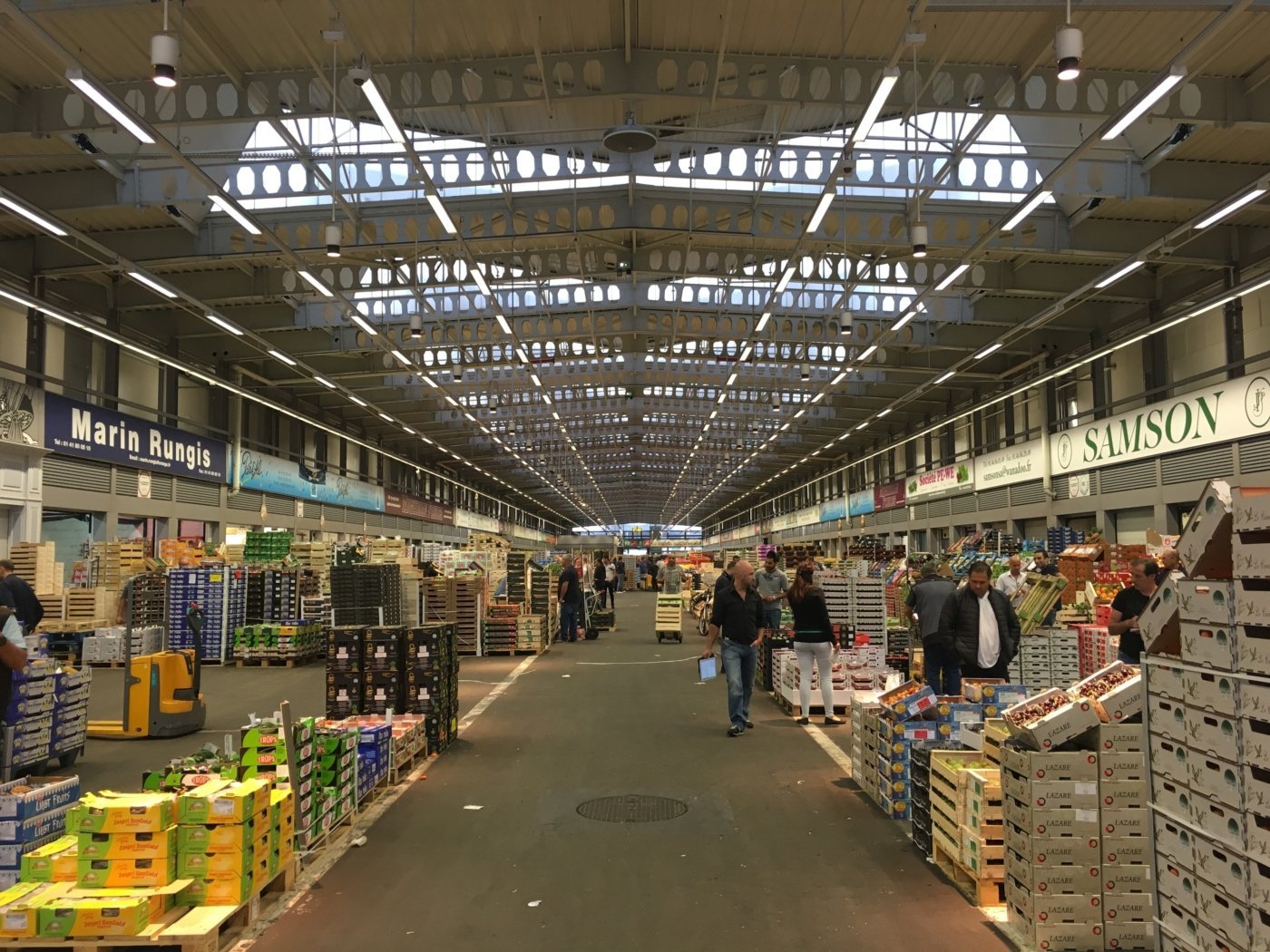 Visite du Marché d'intérêt national de Rungis (très) matinale pour notre promo acheteur de l'IFOCOP !