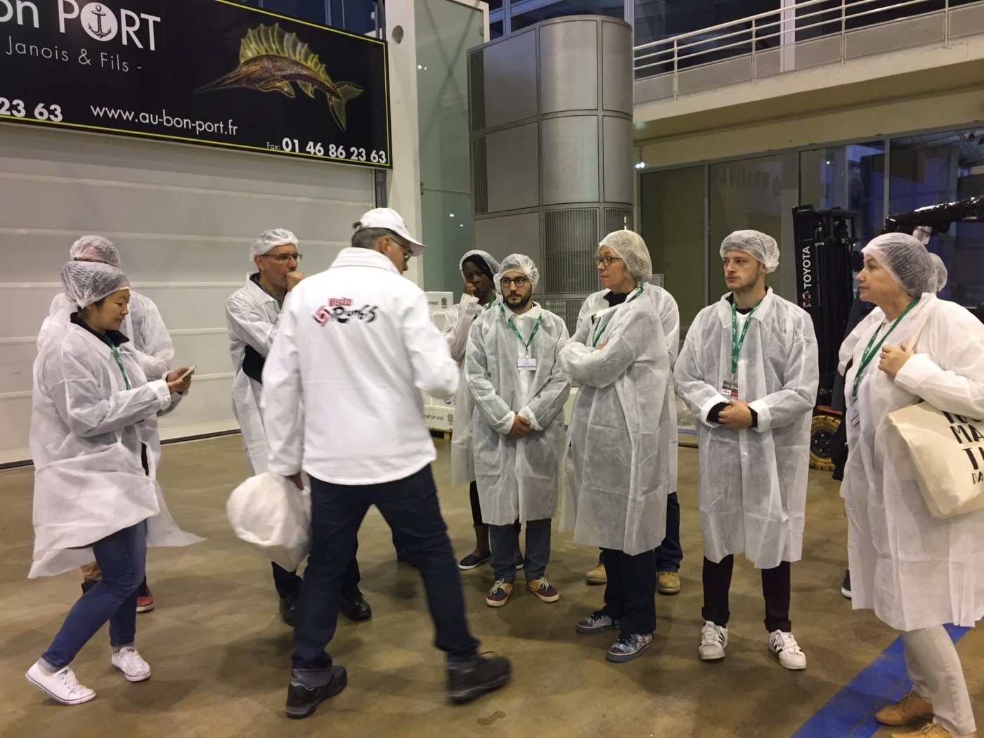 Visite du Marché d'intérêt national de Rungis (très) matinale pour notre promo acheteur de l'IFOCOP !