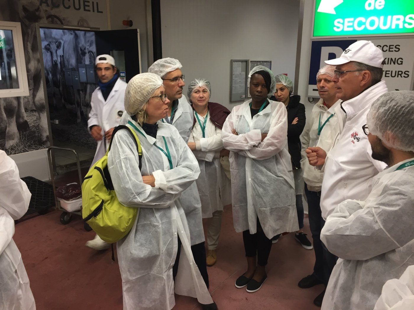 Visite du Marché d'intérêt national de Rungis (très) matinale pour notre promo acheteur de l'IFOCOP !