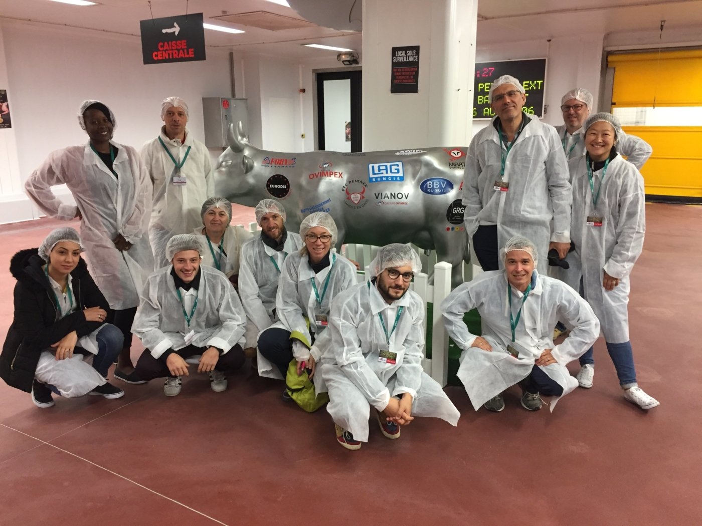 Visite du Marché d'intérêt national de Rungis (très) matinale pour notre promo acheteur de l'IFOCOP !