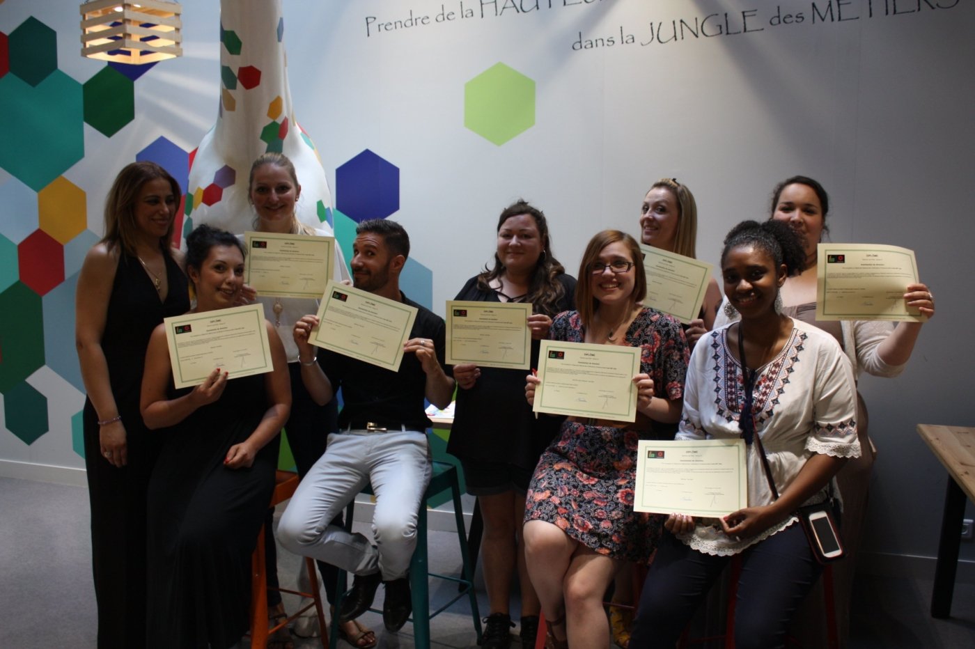 Remise des diplômes IFOCOP Paris XI - Juin 2017