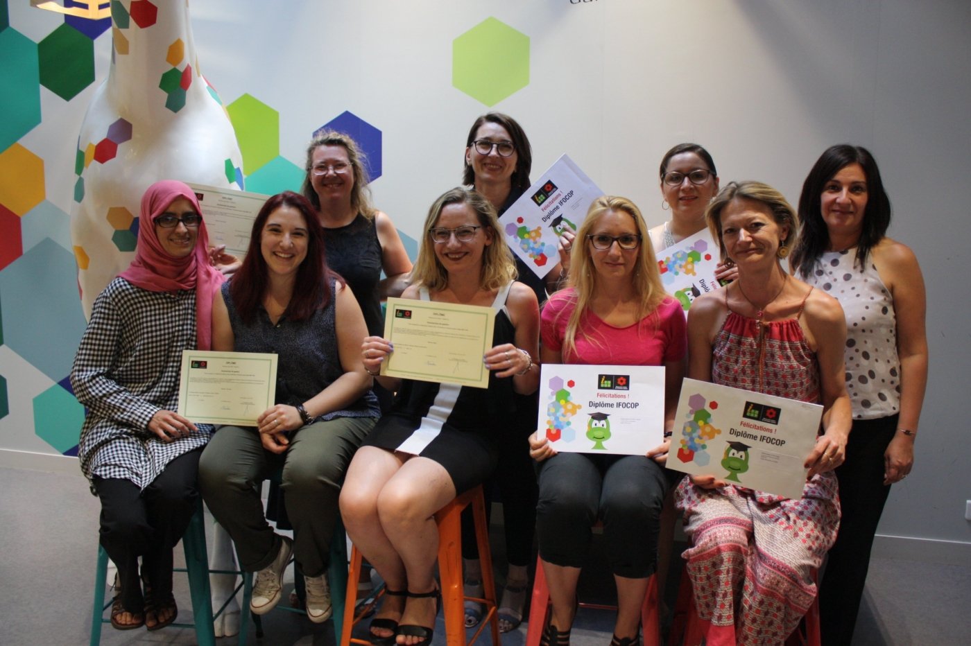 Remise des diplômes IFOCOP Paris XI - Juin 2017