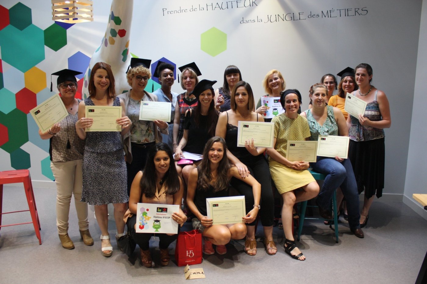 Remise des diplômes IFOCOP Paris XI - Juin 2017