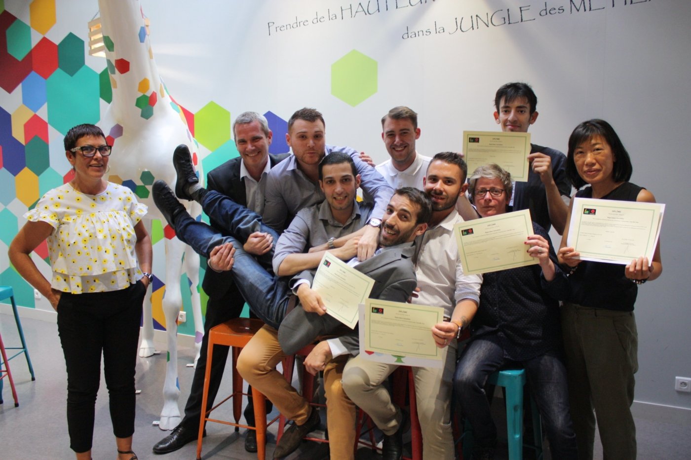 Remise des diplômes IFOCOP Paris XI - Juin 2017