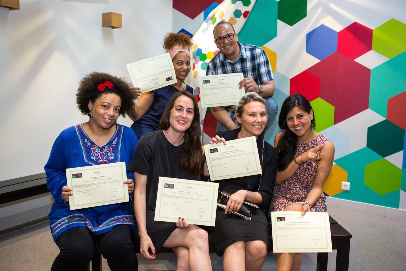 Remise des diplômes du 29 juin 2018 dans notre centre de Paris 11