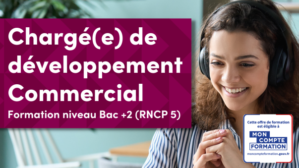 Vidéo formation ifocop chargé(e) de développement commercial